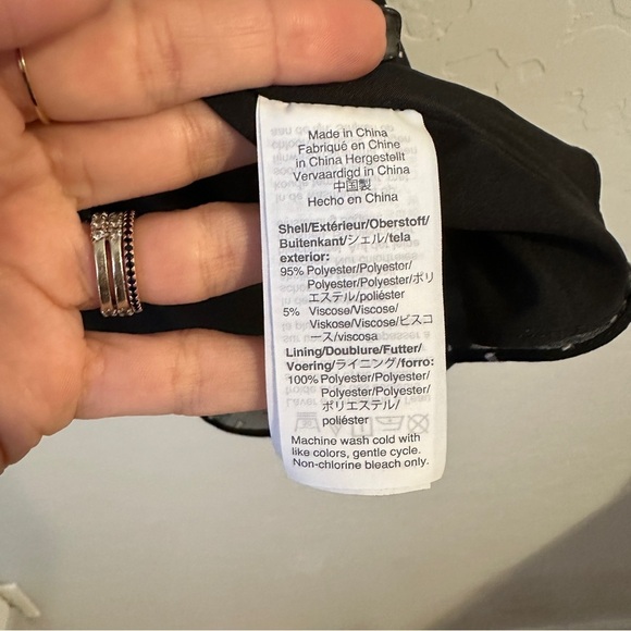 Madewell Flutter-Sleeve Peplum Top in Clipdot Size XS - Picture 4 of 7